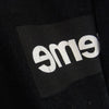 Supreme シュプリーム 18AW × COMME des GARCONS SHIRT コムデギャルソン シャツ Split Box Logo Hooded Sweatshirt スプリット ボックス ロゴ プリント フーデッド スウェットシャツボックス ロゴ パーカー ブラック系 M【中古】