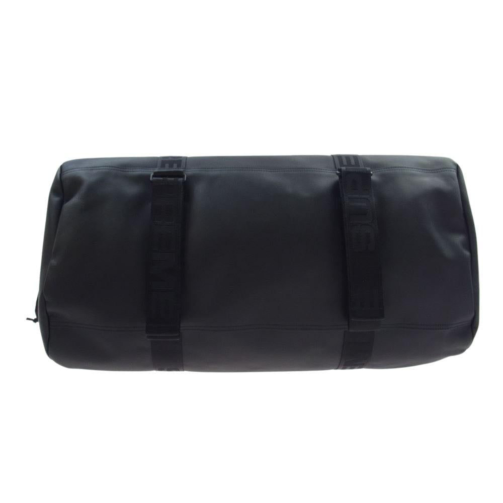 Supreme シュプリーム 23AW Leather Duffle Bag レザー ダッフル バッグ ブラック系【美品】【中古】