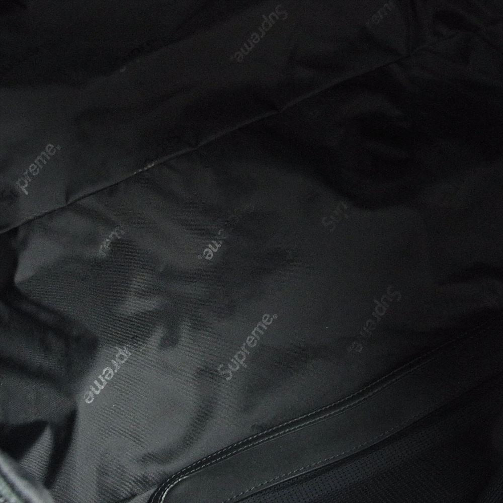 Supreme シュプリーム 23AW Leather Duffle Bag レザー ダッフル バッグ ブラック系【美品】【中古】