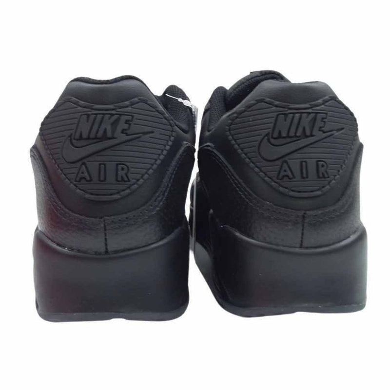 NIKE ナイキ cz5594-001 Air Max 90 Leather Triple Black エア マックス 90 レザー スニーカー ブラック系 28cm【極上美品】【中古】