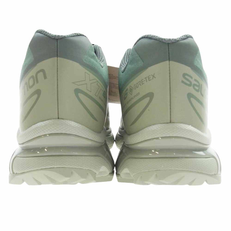 salomon サロモン 472920 XT-6 Gore-Tex Desert Sage Lily Pad ゴアテックス デザートセージ 防水 スニーカー グリーン系 27cm【新古品】【未使用】【中古】