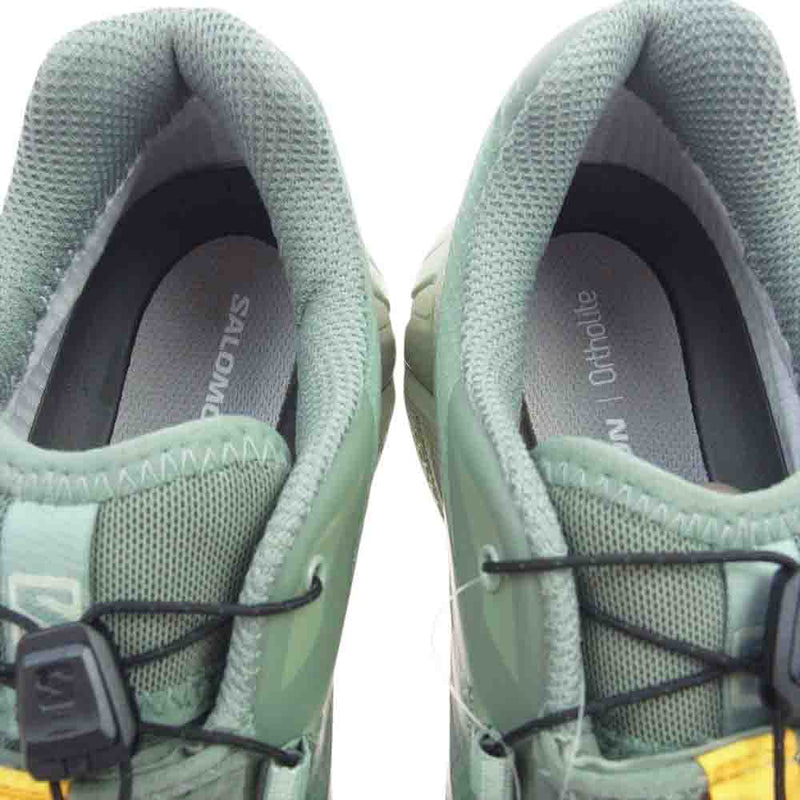 salomon サロモン 472920 XT-6 Gore-Tex Desert Sage Lily Pad ゴアテックス デザートセージ 防水 スニーカー グリーン系 27cm【新古品】【未使用】【中古】