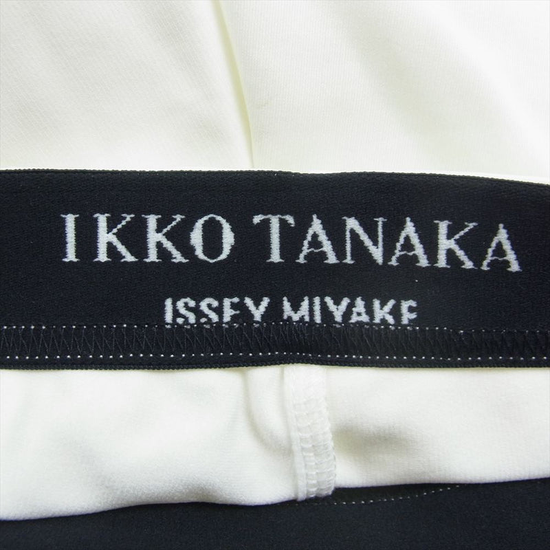 ISSEY MIYAKE イッセイミヤケ PP91-JF833 IKKO TANAKA イッコウ タナカ プリント レギンス パンツ ホワイト系 3【新古品】【未使用】【中古】