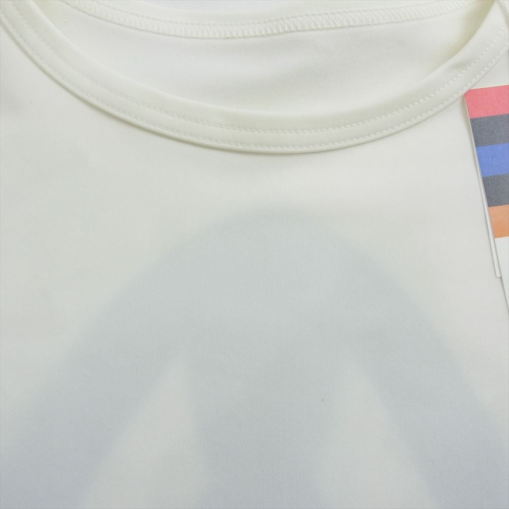 ISSEY MIYAKE イッセイミヤケ PP91-JK832 IKKO TANAKA イッコウ タナカ バックプリント Tシャツ 半袖 ホワイト系 3【新古品】【未使用】【中古】