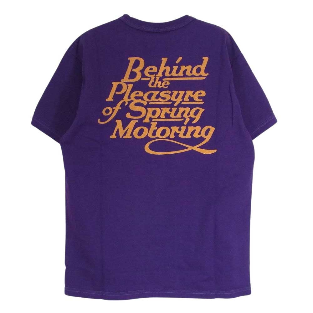 デラックスウエア SDL-2201 MOTORING DLT シリーズ ソフトバージョン 半袖 Tシャツ パープル系 M【極上美品】【中古】