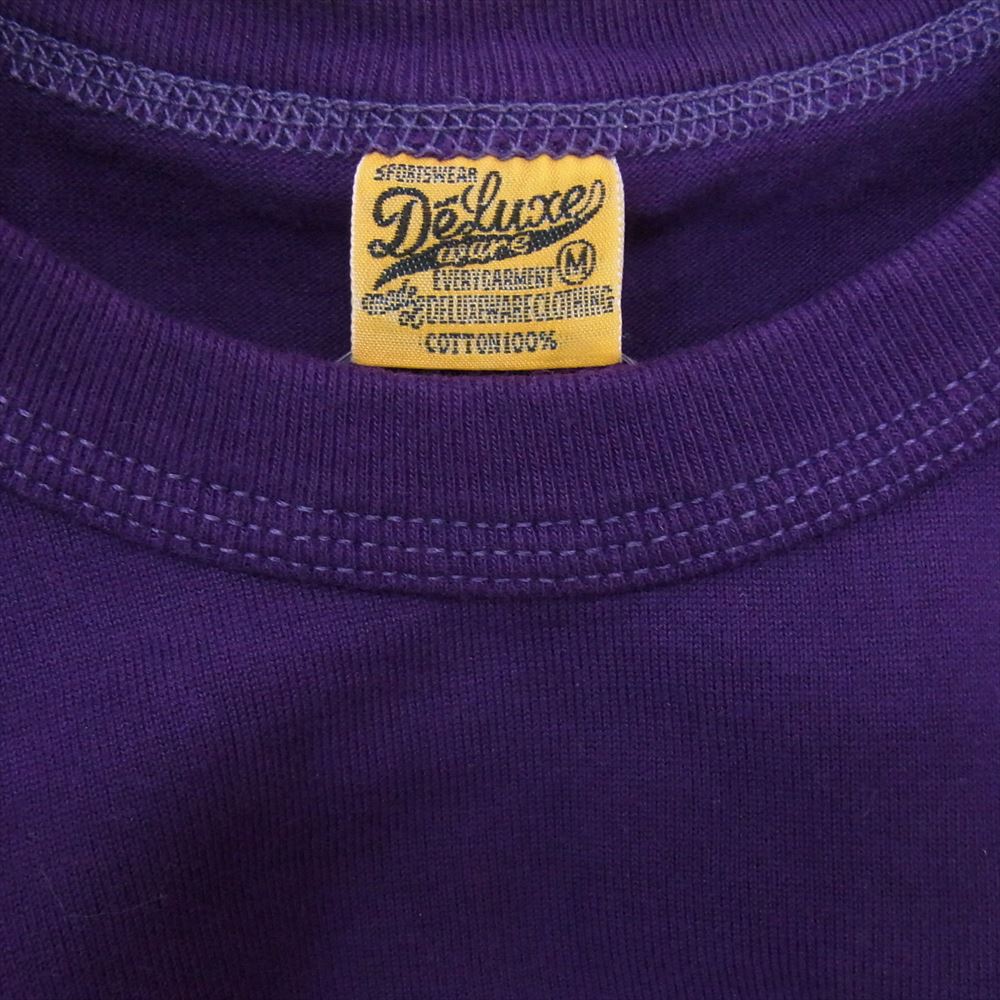 デラックスウエア SDL-2201 MOTORING DLT シリーズ ソフトバージョン 半袖 Tシャツ パープル系 M【極上美品】【中古】