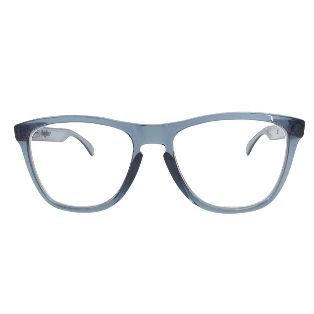 OAKLEY オークリー FROGSKIN フロッグスキン サングラス メガネ 度入りレンズ グレー系【中古】
