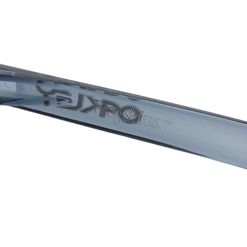 OAKLEY オークリー FROGSKIN フロッグスキン サングラス メガネ 度入りレンズ グレー系【中古】