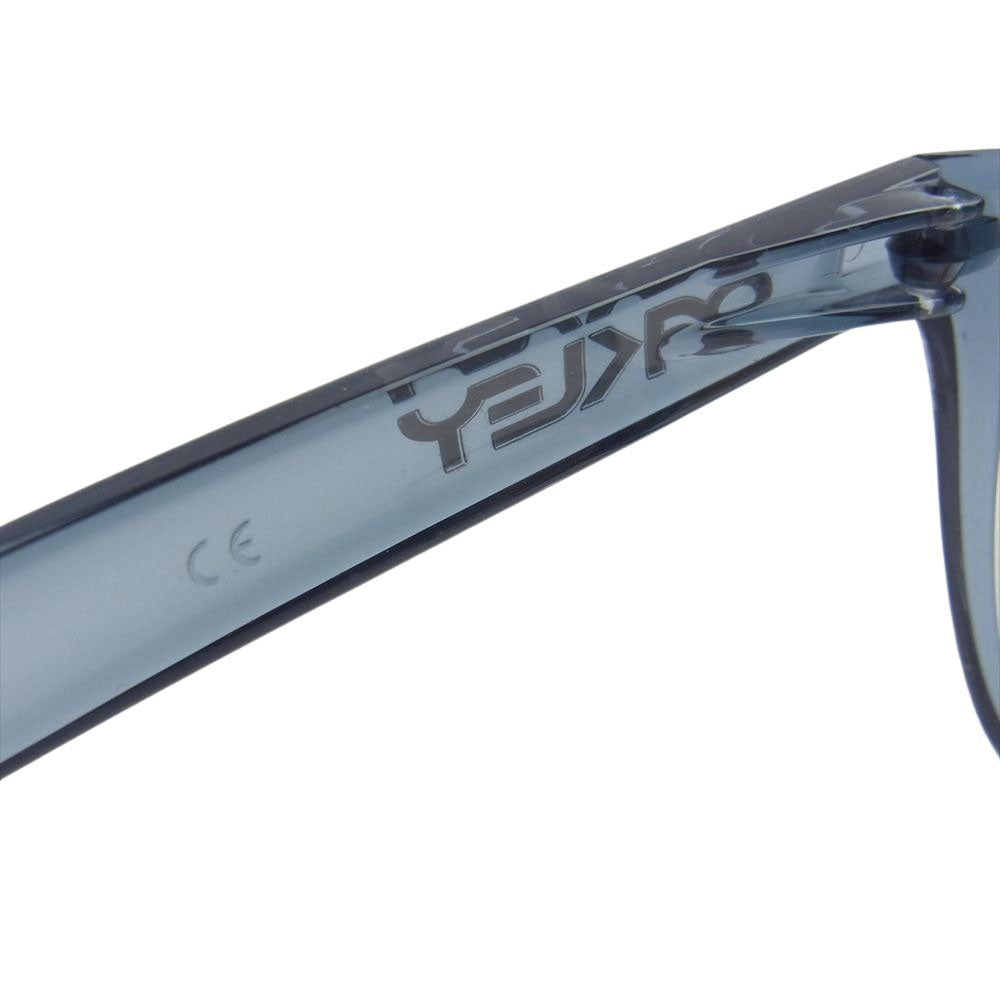 OAKLEY オークリー FROGSKIN フロッグスキン サングラス メガネ 度入りレンズ グレー系【中古】