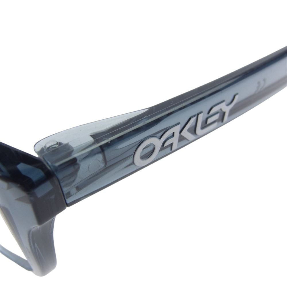 OAKLEY オークリー FROGSKIN フロッグスキン サングラス メガネ 度入りレンズ グレー系【中古】