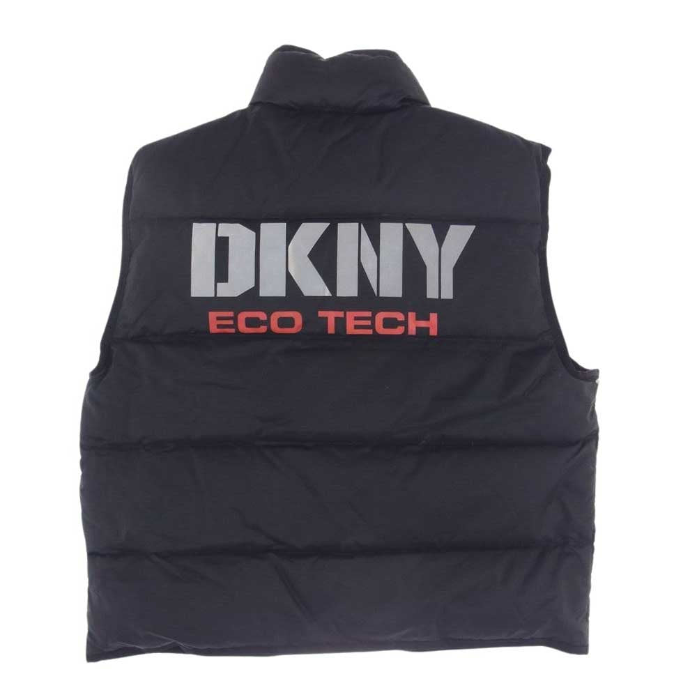 DKNY ディーケーエヌワイ DKNY ECO TECH 中綿 ベスト ブラック系 S【中古】