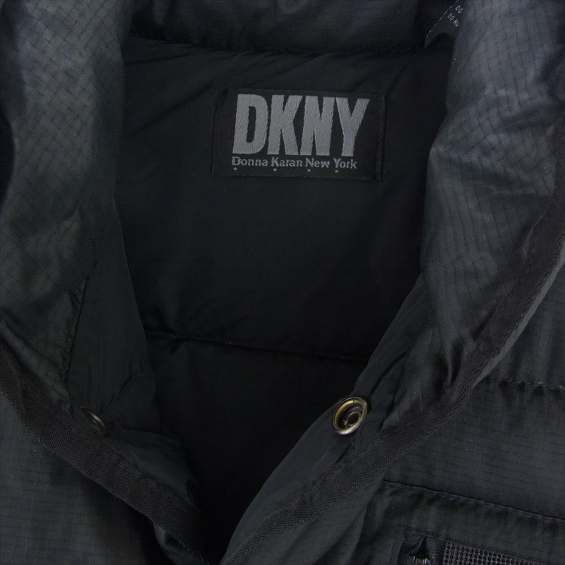 DKNY ディーケーエヌワイ DKNY ECO TECH 中綿 ベスト ブラック系 S【中古】