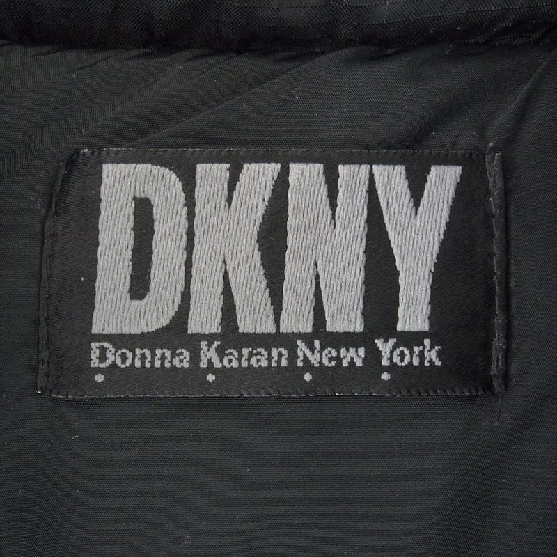 DKNY ディーケーエヌワイ DKNY ECO TECH 中綿 ベスト ブラック系 S【中古】