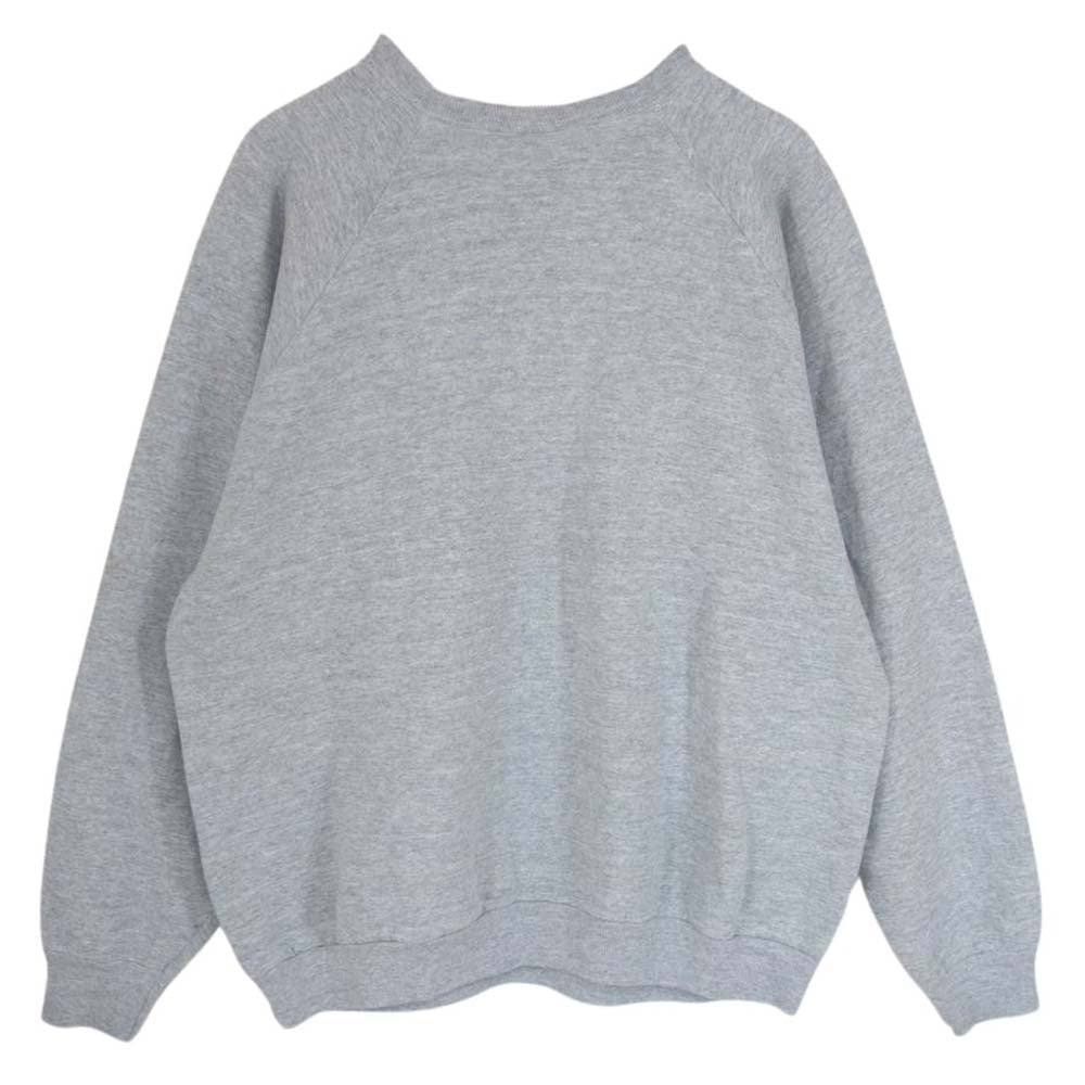 フルーツオブザルーム ヴィンテージ 80s 90s プリントスウェット グレー系 XL【中古】