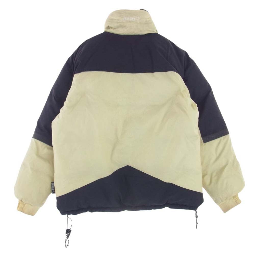 ベアー DOWN JACKET リバーシブル ダウン ジャケット オフホワイト系 ブラック系 カーキ系 M【中古】