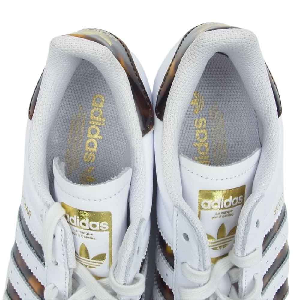 adidas アディダス GY1032 SUPERSTAR スーパースター フットウェアホワイト ローカット スニーカー ホワイト系 25cm【美品】【中古】