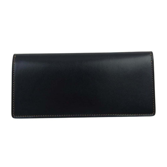 WILDSWANS ワイルドスワンズ KLIMT クリスペル クリムト カーフ レザー ロング ウォレット 長財布 ブラック×レッド ブラック系 ワインレッド系【新古品】【未使用】【中古】