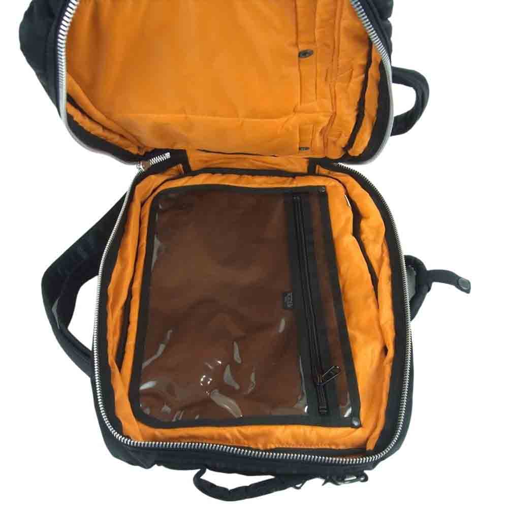 PORTER ポーター 622-76672 TANKER 3WAY BRIEFCASE タンカー ブリーフケース ショルダー バッグ リュック ブラック系【中古】