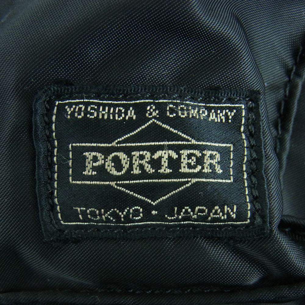 PORTER ポーター 622-76672 TANKER 3WAY BRIEFCASE タンカー ブリーフケース ショルダー バッグ リュック ブラック系【中古】