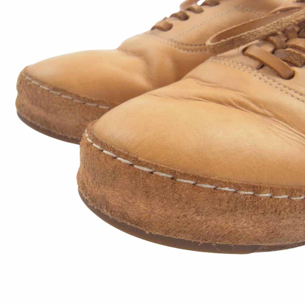 Hender Scheme エンダースキーマ mip-04 manual industrial produts レザー スニーカー natural 6【中古】