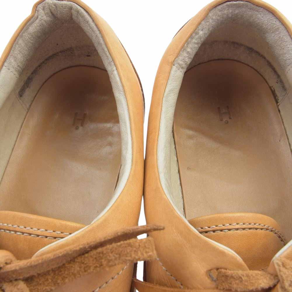 Hender Scheme エンダースキーマ mip-04 manual industrial produts レザー スニーカー natural 6【中古】