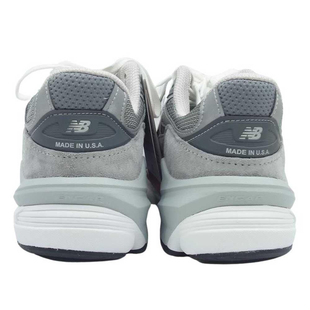 NEW BALANCE ニューバランス M990GL6 USA製 990 V6 スエード ローカット スニーカー グレー系 26.5cm【新古品】【未使用】【中古】