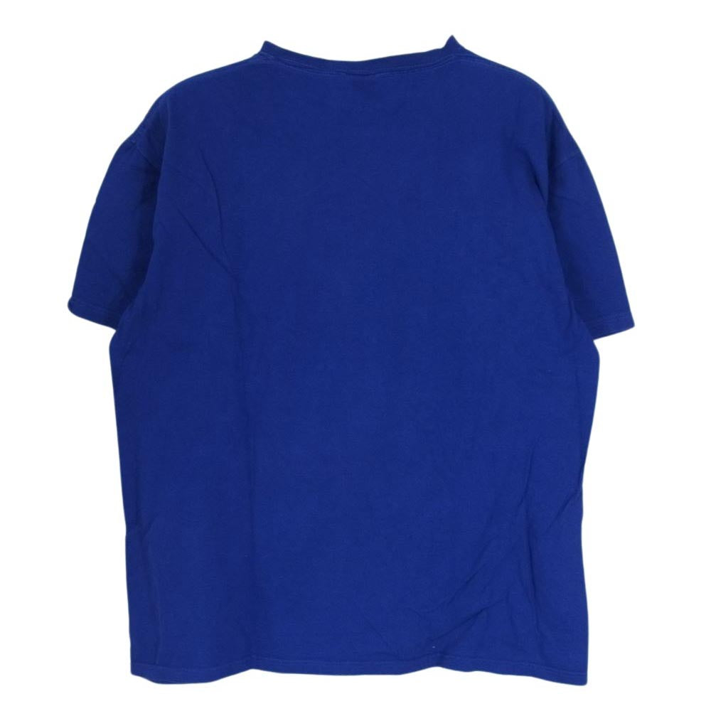 STUSSY ステューシー STUCREW プリント 半袖 Ｔシャツ ブルー系 L【中古】