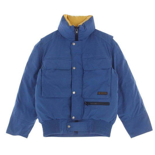 DESCENTE デサント AWN-8420 ダウン ジャケット ブルー系 90-4【中古】