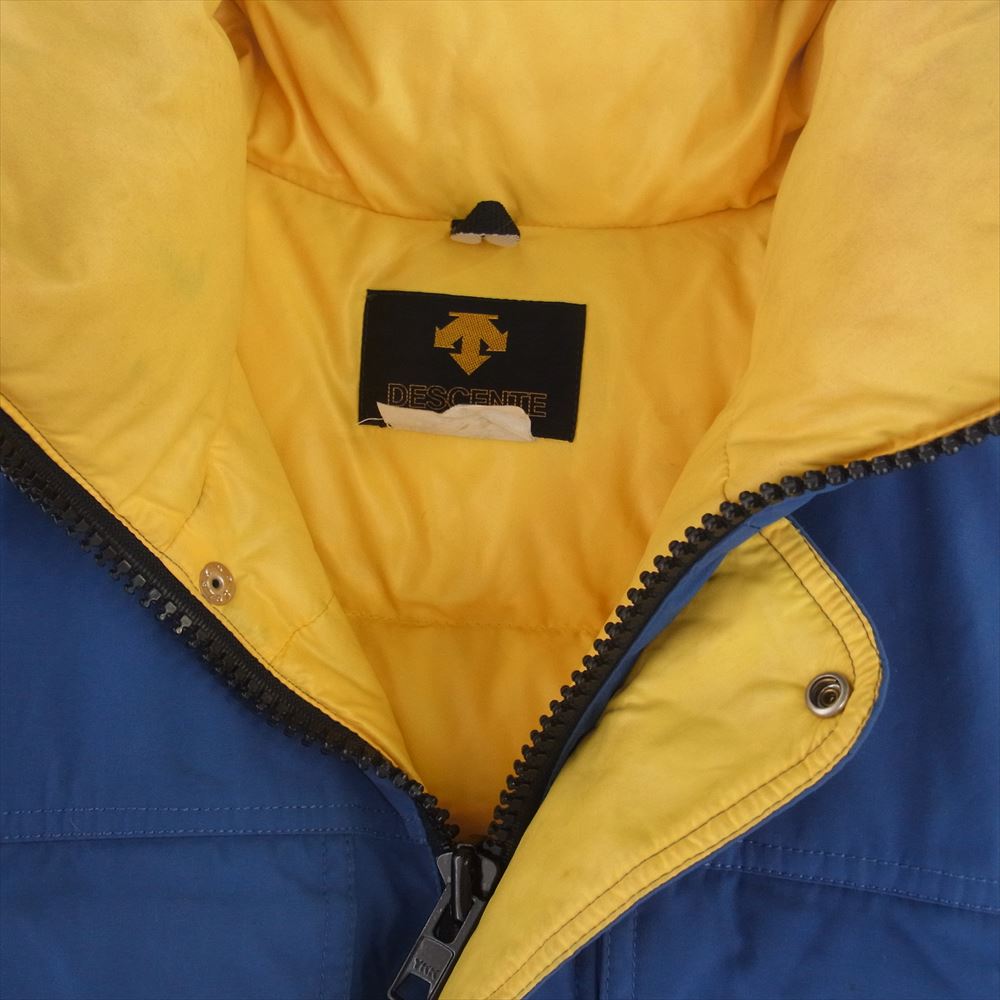DESCENTE デサント AWN-8420 ダウン ジャケット ブルー系 90-4【中古】