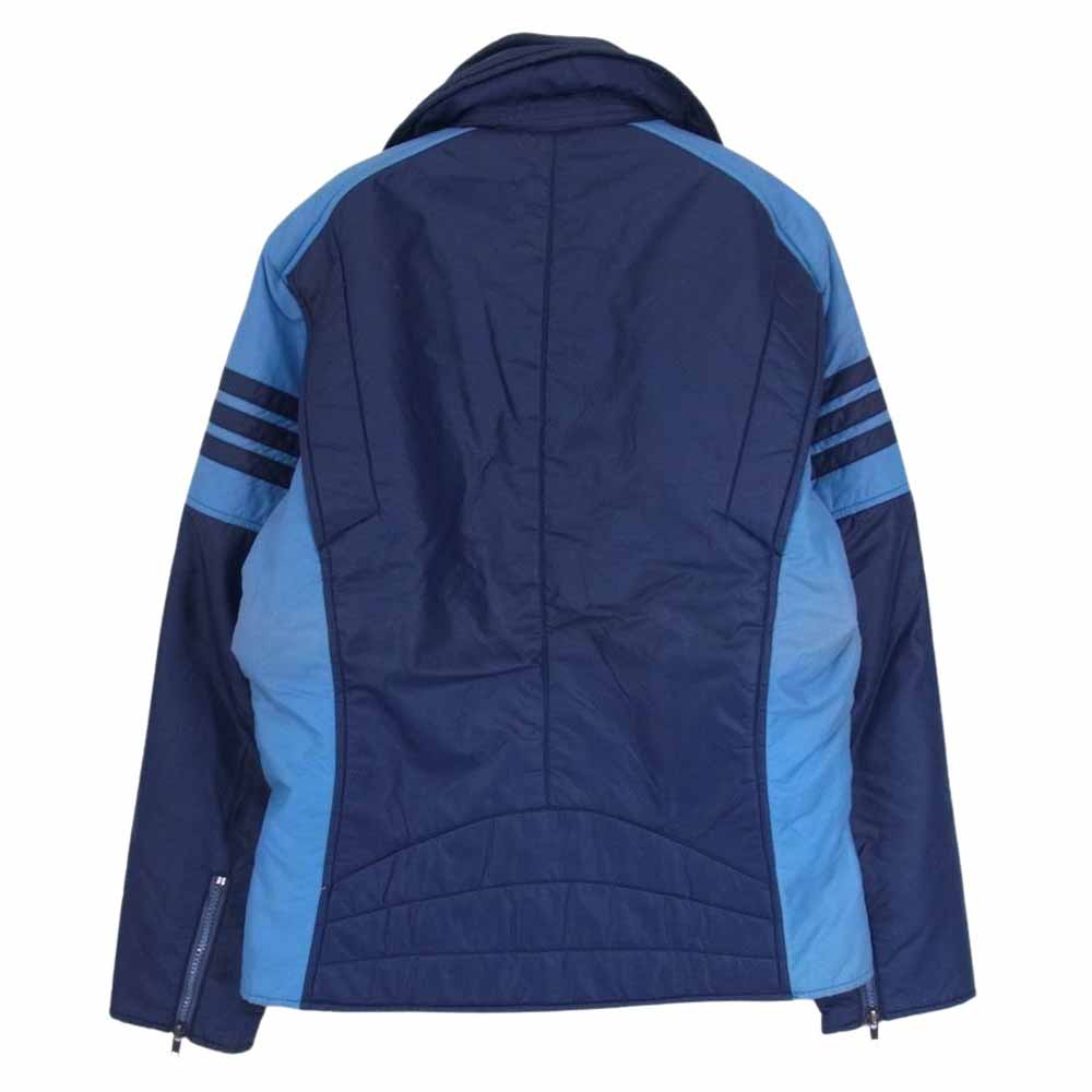 adidas アディダス ADS-390FT デサント期 80S ヴィンテージ ナイロン 中綿 ジャケット ネイビー系 M【中古】