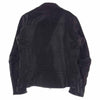 ISAMUKATAYAMA BACKLASH イサムカタヤマバックラッシュ 1254-02 EL DIABLO イタリアン ショルダー 製品染め ダブルライダース ジャケット ブラック系 M【中古】