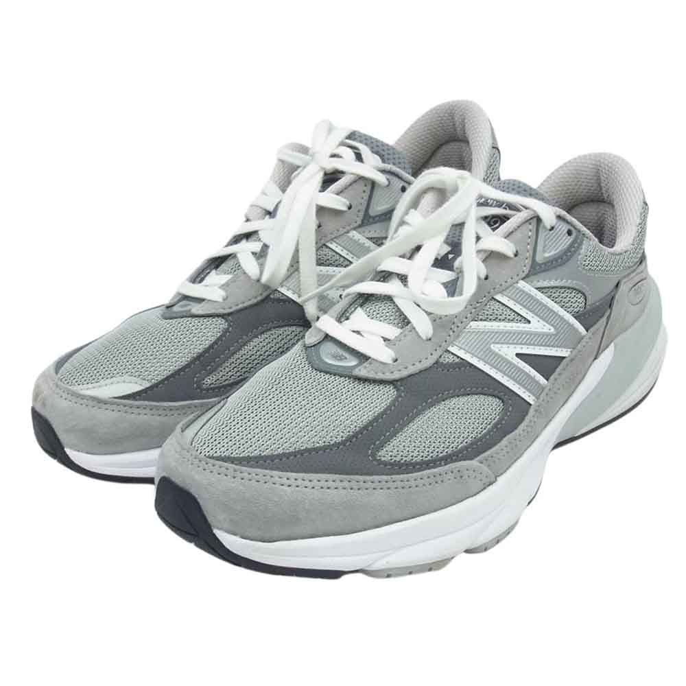 NEW BALANCE ニューバランス M990GL6 USA製 990V6 ローカット スニーカー グレー系 27.5cm【中古】