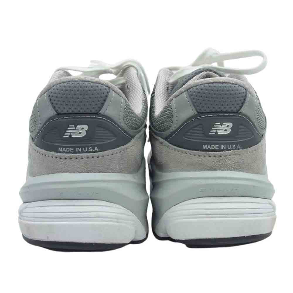 NEW BALANCE ニューバランス M990GL6 USA製 990V6 ローカット スニーカー グレー系 27.5cm【中古】