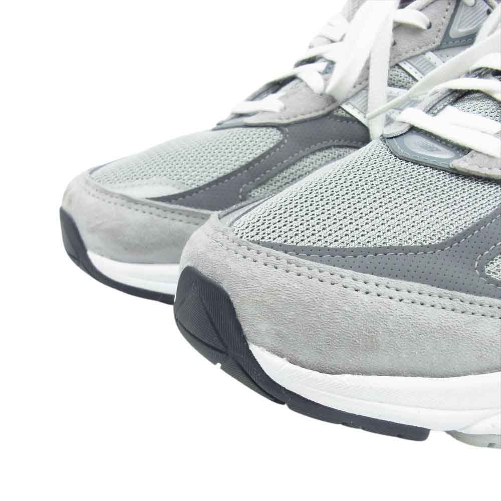 NEW BALANCE ニューバランス M990GL6 USA製 990V6 ローカット スニーカー グレー系 27.5cm【中古】