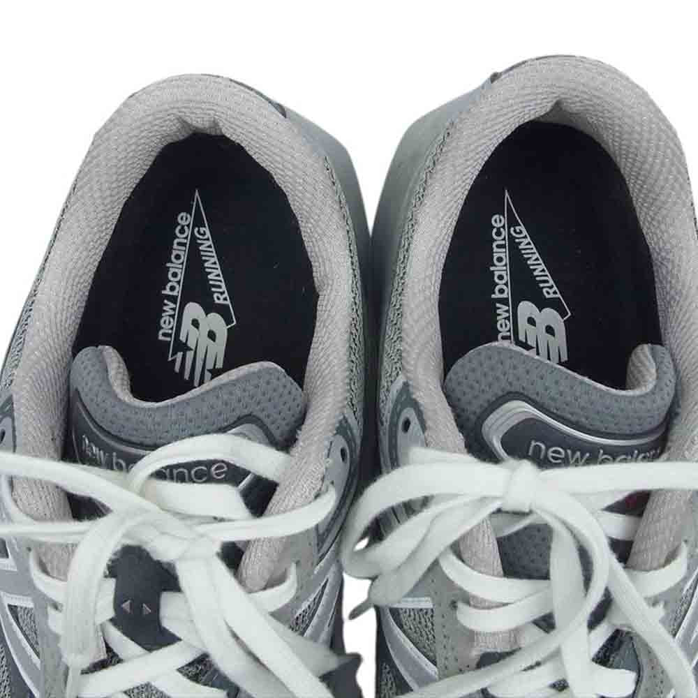 NEW BALANCE ニューバランス M990GL6 USA製 990V6 ローカット スニーカー グレー系 27.5cm【中古】