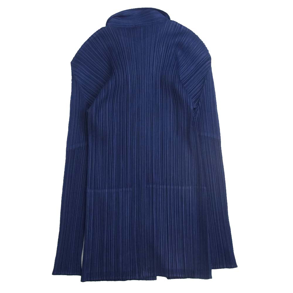 PLEATS PLEASE プリーツプリーズ イッセイミヤケ PP63-JD511 プリーツ加工 テーラード ジャケット パープル系 3【中古】