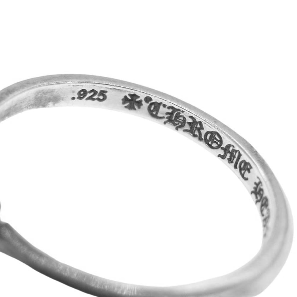 CHROME HEARTS クロムハーツ（原本無） バブルガム CHクロス リング  6.5号【中古】