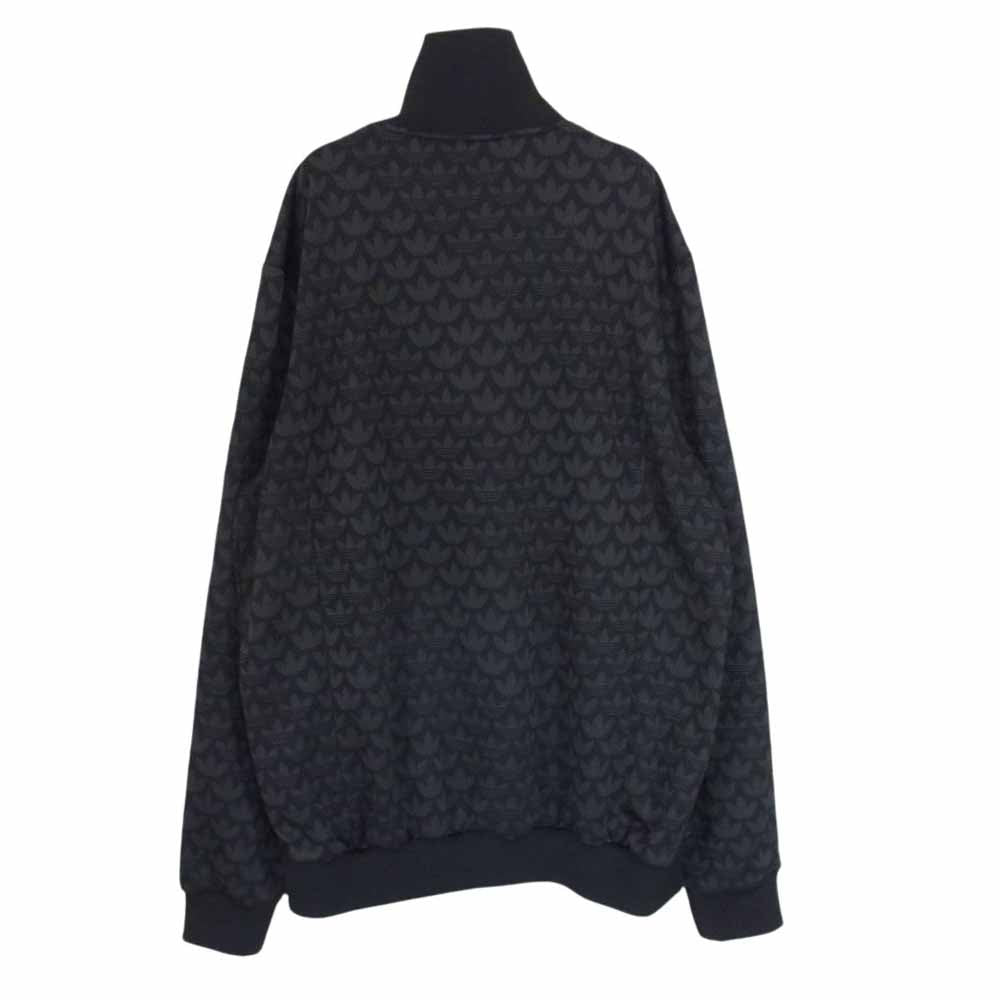 adidas アディダス IP6982 Originals オリジナルス トラックジャケット モノグラム 総柄 ジャージ ブラック系 2XL【極上美品】【中古】