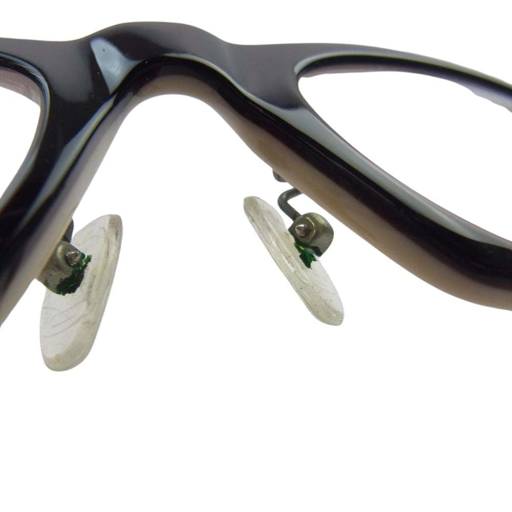CHROME HEARTS クロムハーツ（原本無） 日本製 BLUE BALLZ color BT  51□22-135 度無し メガネ 眼鏡 ブラック系 オフホワイト系【中古】