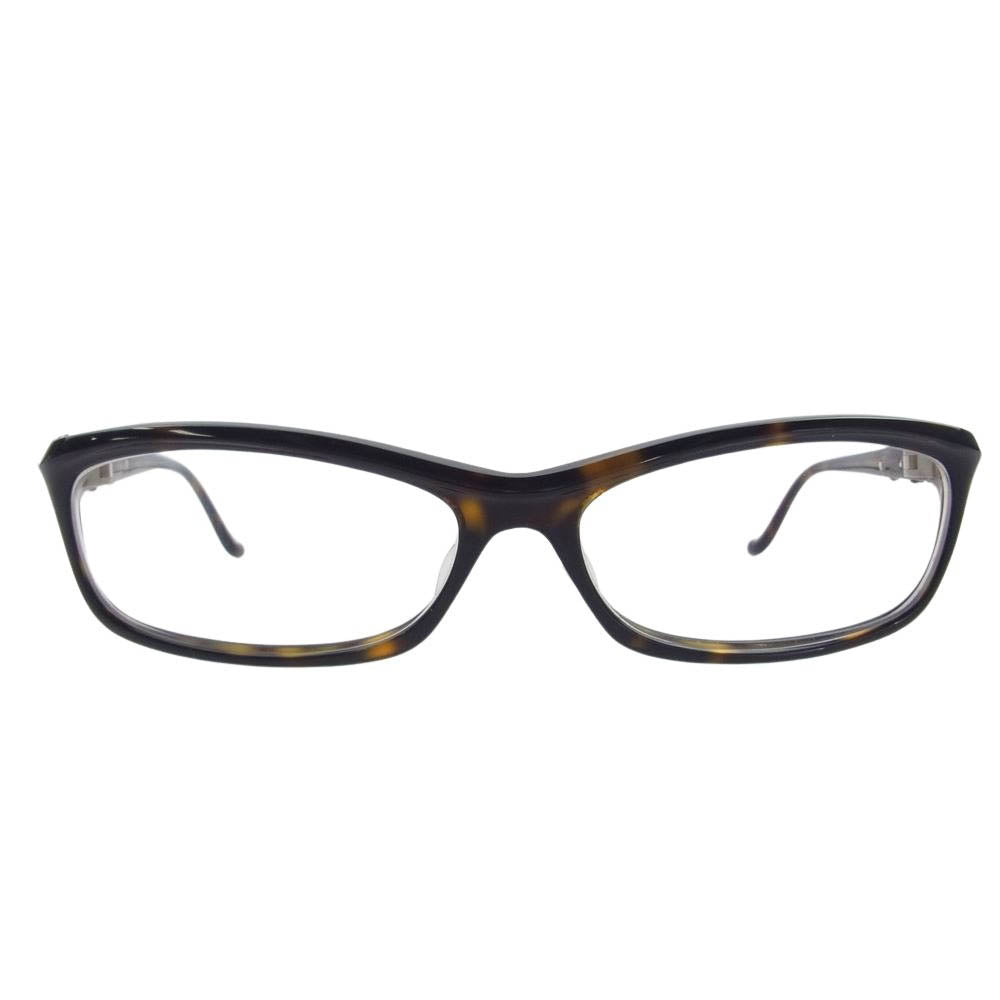 CHROME HEARTS クロムハーツ（原本無） BEARDED BABY-A 56□14-132 度入り メガネ 眼鏡 ブラウン系 56□14【中古】