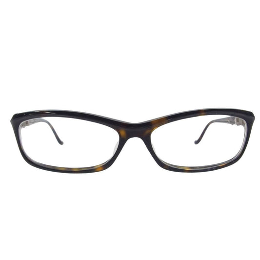 CHROME HEARTS クロムハーツ（原本無） BEARDED BABY-A 56□14-132 度入り メガネ 眼鏡 ブラウン系 56□14【中古】
