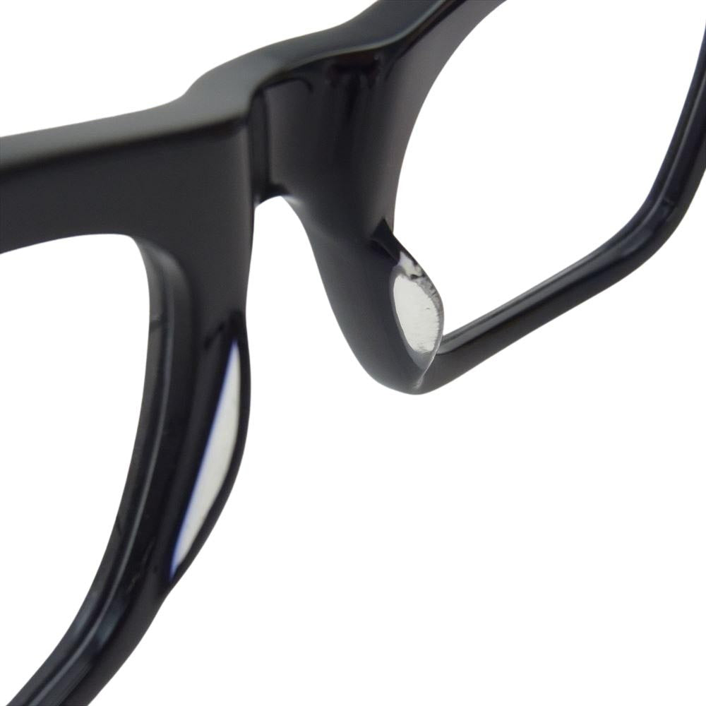 CHROME HEARTS クロムハーツ（原本無） 購入時証明書付属 日本製 BLUE BALLZ color BK 51□22-135 度無し メガネ 眼鏡 ブラック系【中古】