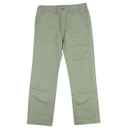 The REAL McCOY'S ザリアルマッコイズ GREAT ESCAPE Steve Mcqueen 大脱走 スティーブ マックイーン チノ パンツ オフホワイト系 ライトベージュ系 32【中古】