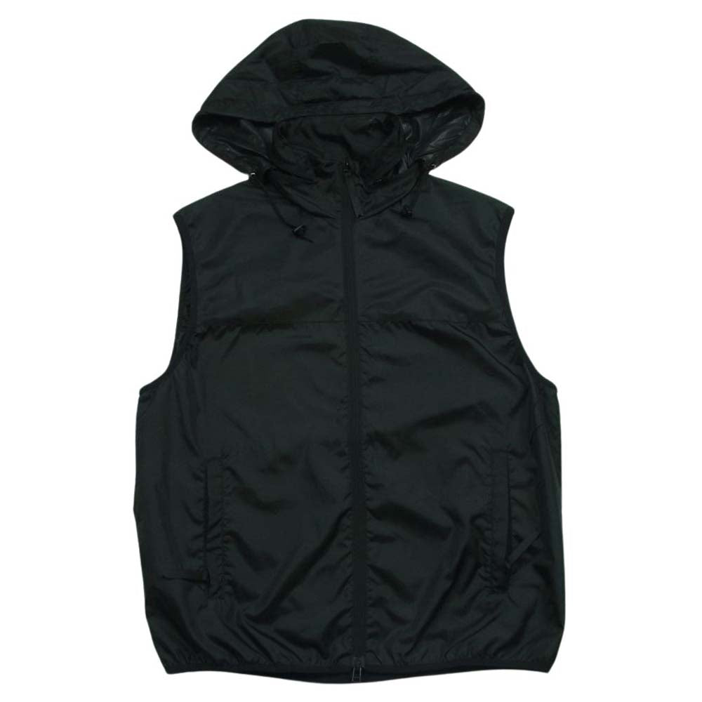 スティーブンアラン BURK バーク 別注 BK-001VT-TW3M PE ZIP VEST フルジップ トラック ベスト ブラック系 M【中古】
