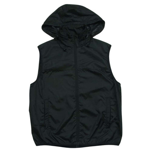 スティーブンアラン BURK バーク 別注 BK-001VT-TW3M PE ZIP VEST フルジップ トラック ベスト ブラック系 M【中古】