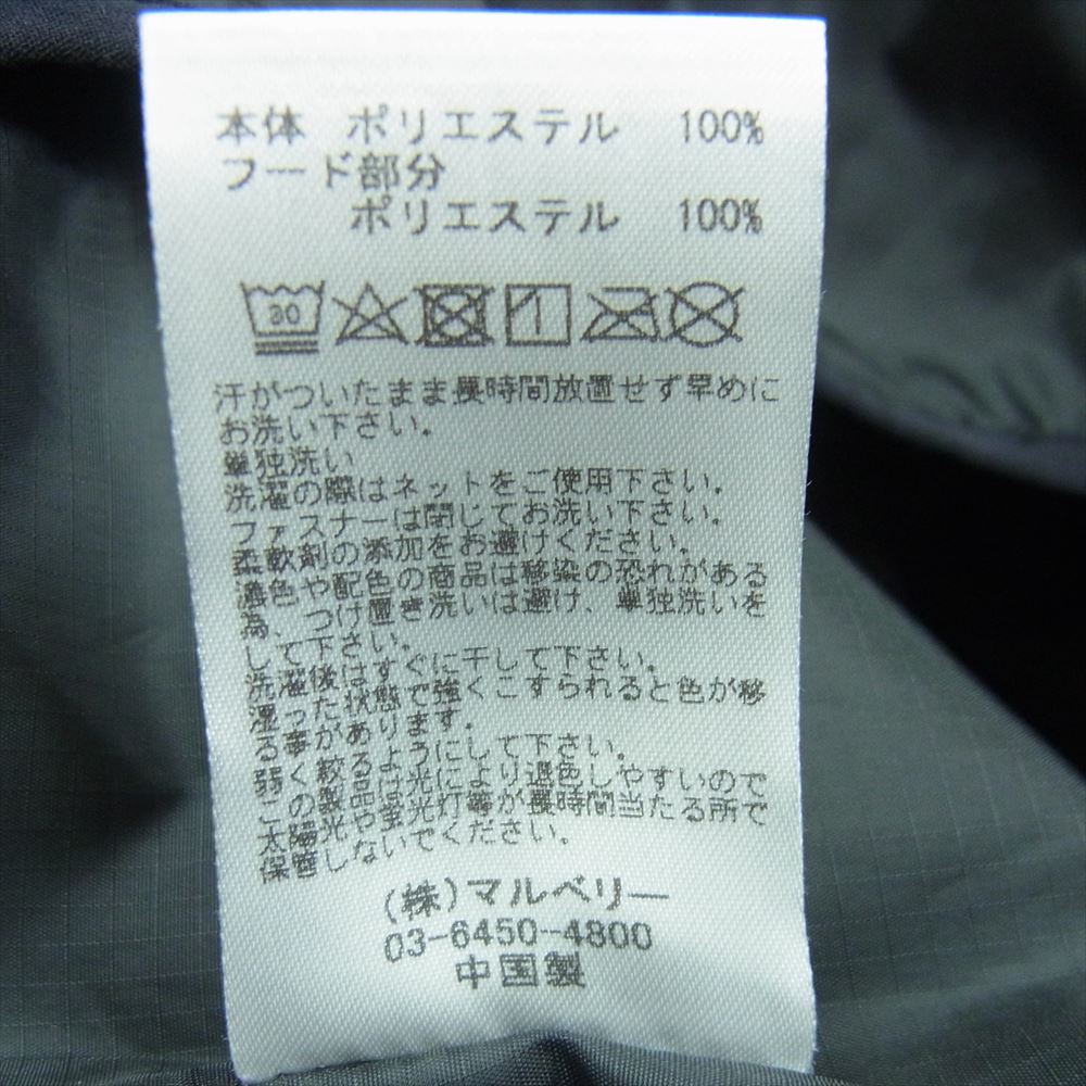 スティーブンアラン BURK バーク 別注 BK-001VT-TW3M PE ZIP VEST フルジップ トラック ベスト ブラック系 M【中古】