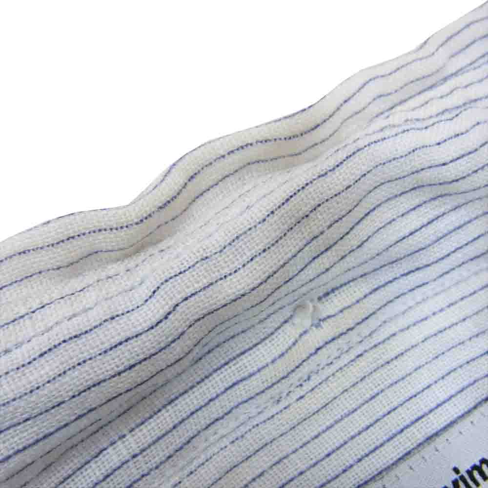 VISVIM ビズビム 0113105011027 13SS LUNGTA 5-NATION SHIRT ルンタ 5ネーション リネン 長袖 シャツ ブルー系 1【中古】