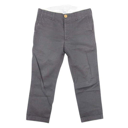 VISVIM ビズビム 0113205008008 13AW HIGH WATER CHINO PANTS シンチバック ハイウォーター チノ パンツ グレー系 1【中古】