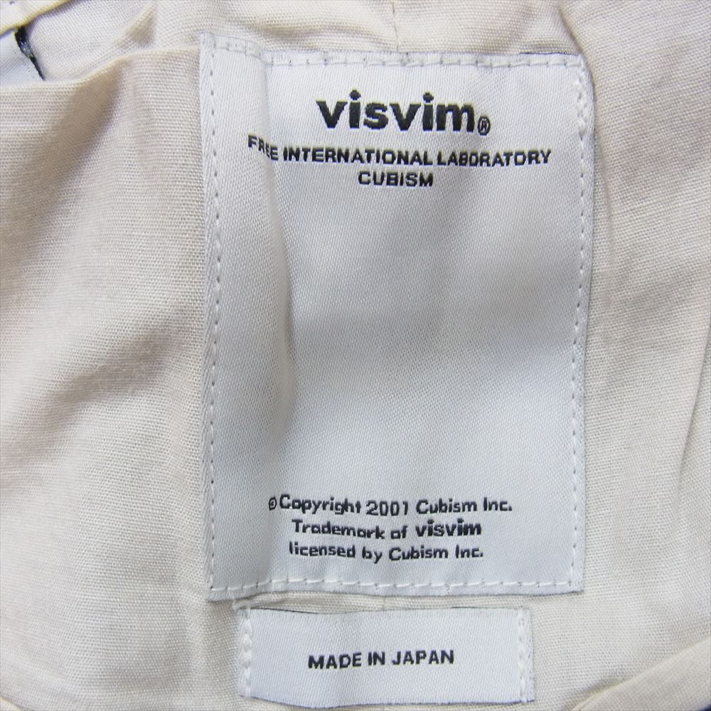 VISVIM ビズビム 0113205008008 13AW HIGH WATER CHINO PANTS シンチバック ハイウォーター チノ パンツ グレー系 1【中古】