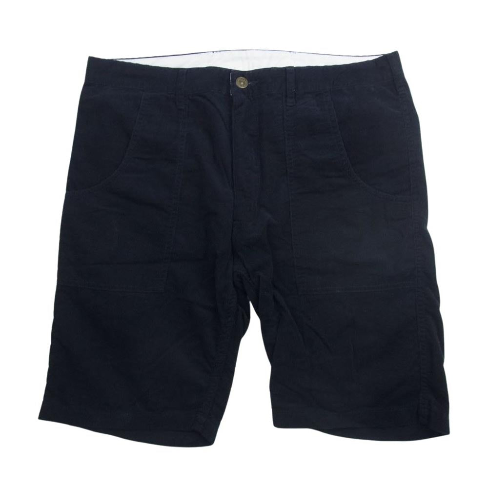 VISVIM ビズビム VS0001660 FIL EXCLUSIVE SCOUT SHORTS CORDUROY コーデュロイ スカウト ショーツ ハーフ パンツ ブラック系 M【中古】